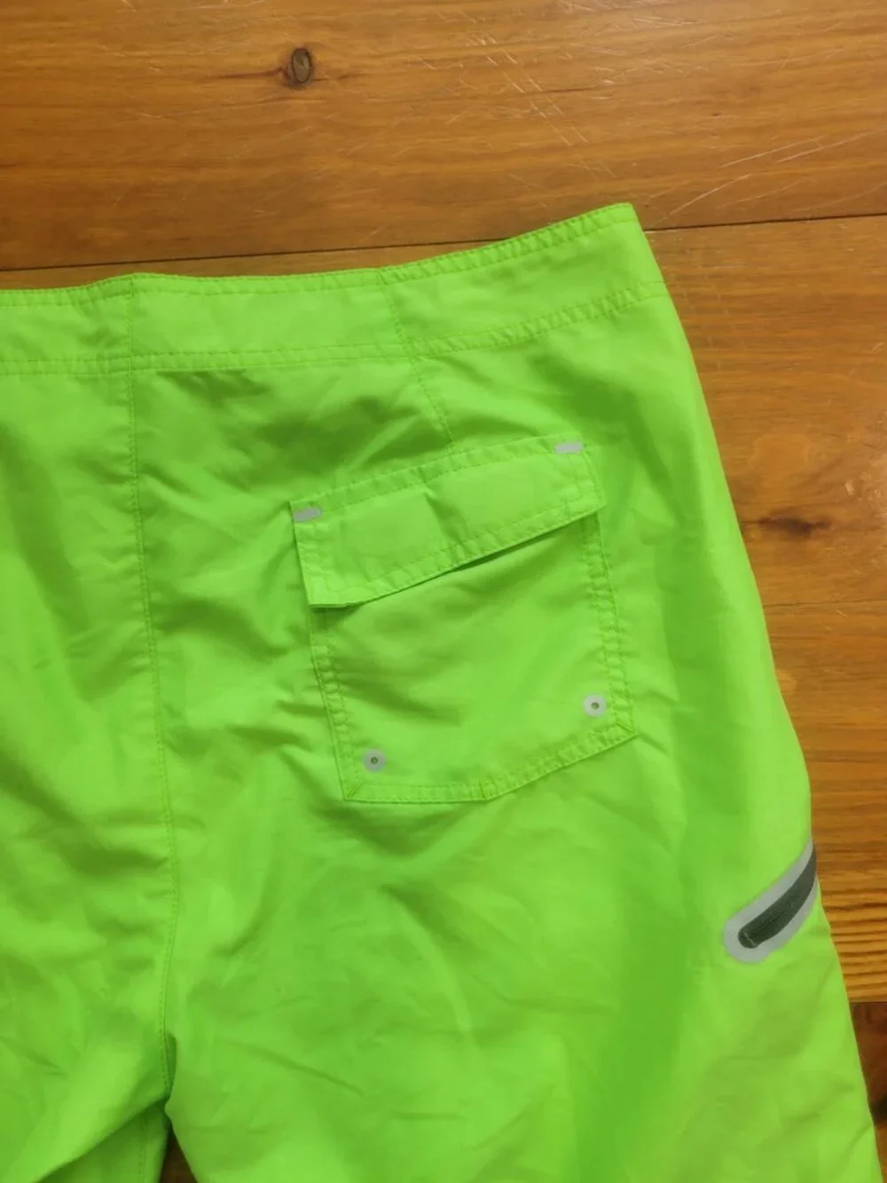 Men's Tommy Bahama Swim Trunks Board Shorts 34 Green Drawstring 9
